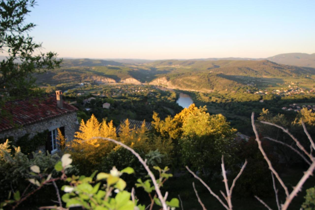 le rocher de Sampzon Exterior foto