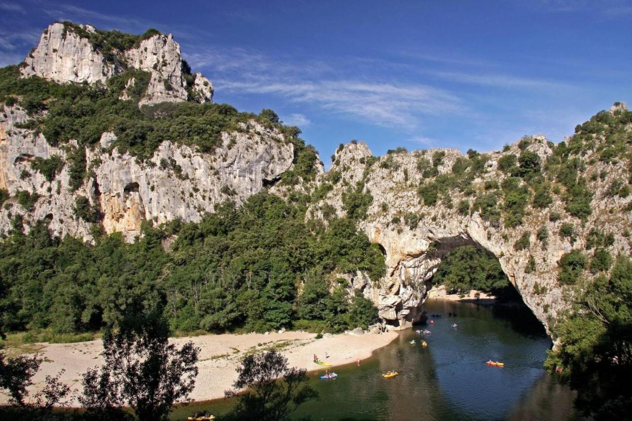 le rocher de Sampzon Exterior foto