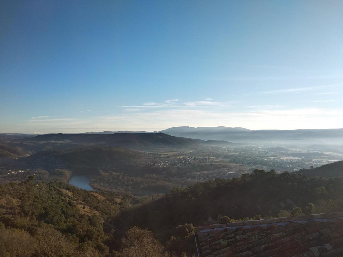le rocher de Sampzon Exterior foto