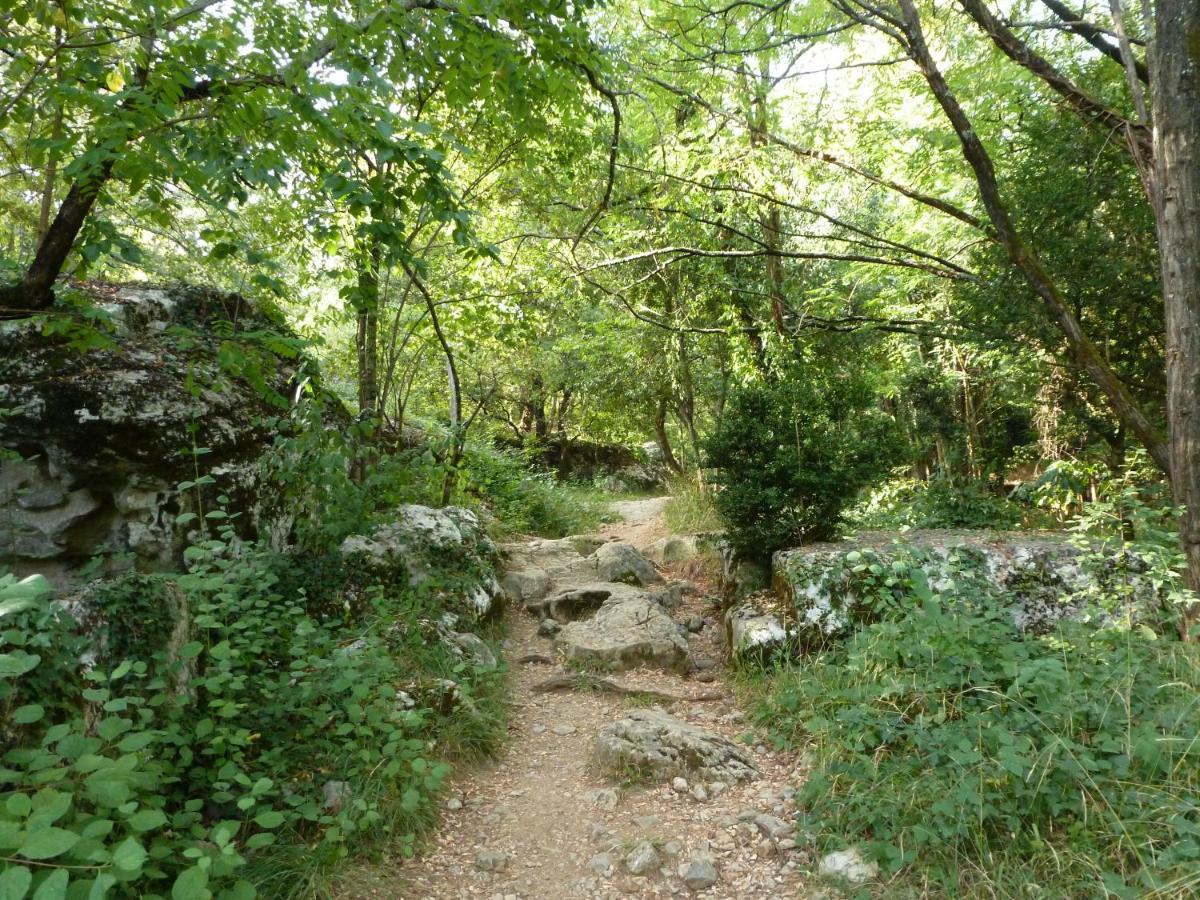 le rocher de Sampzon Exterior foto