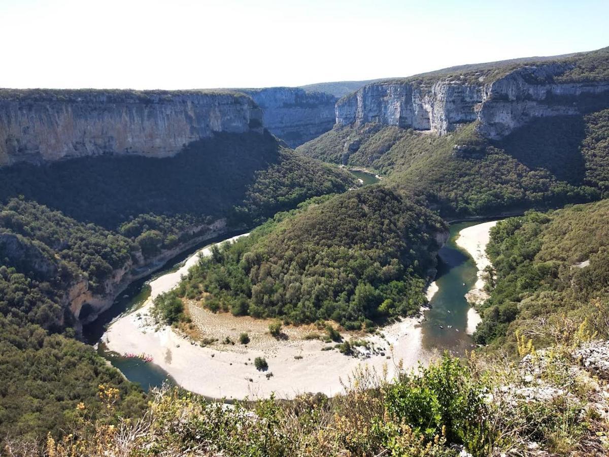 le rocher de Sampzon Exterior foto
