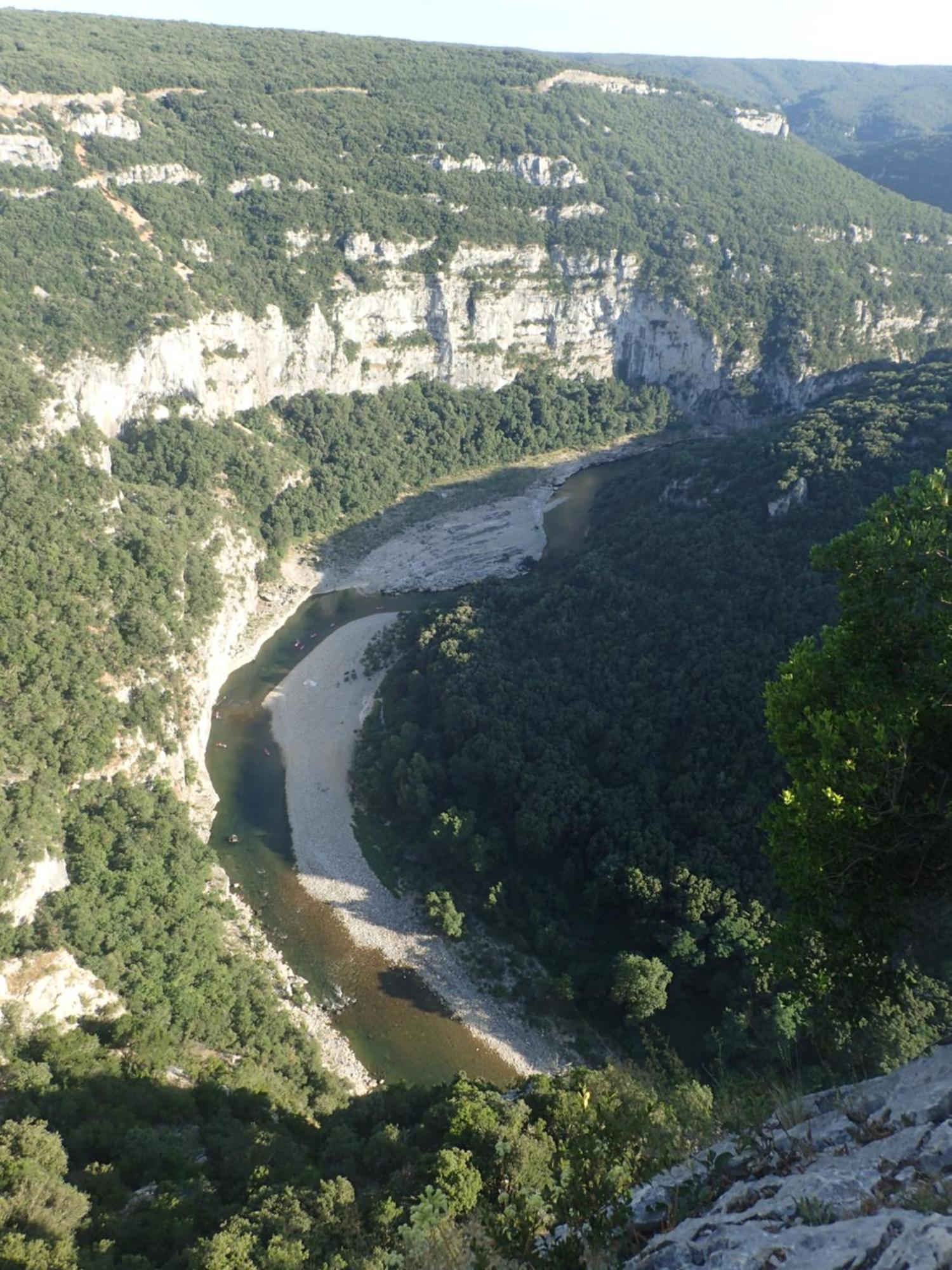 le rocher de Sampzon Exterior foto