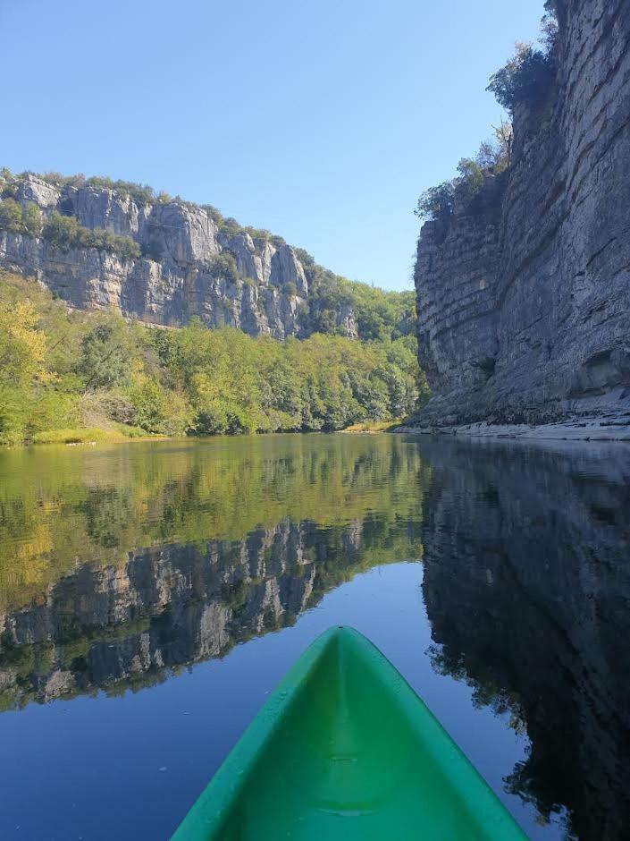 le rocher de Sampzon Exterior foto